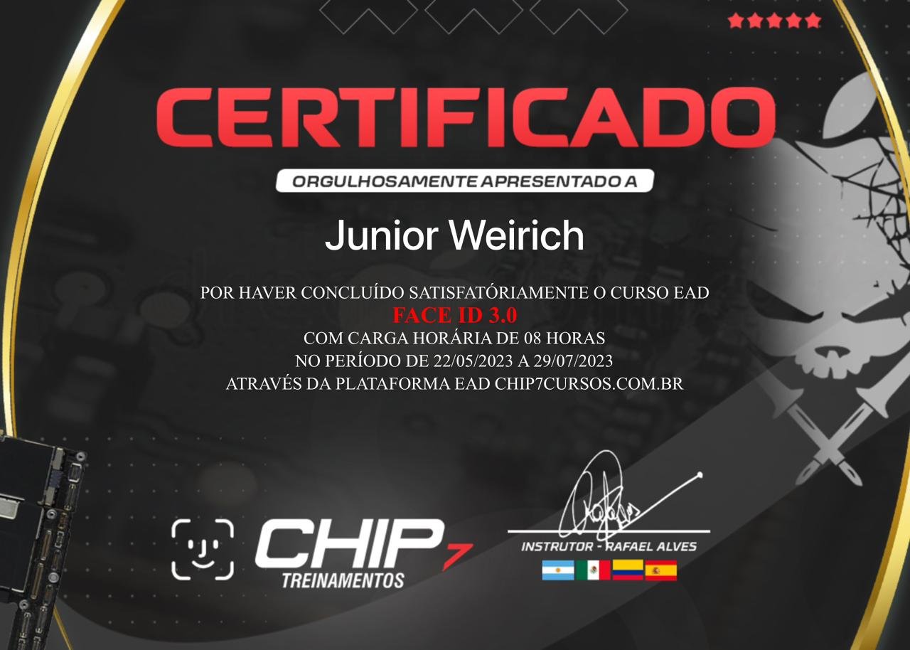 Certificado iTechLab - Especialização em reparo Apple 4